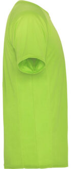 Heren montecarlo sport t-shirt met korte mouwen - maat L Groen