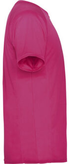 Heren montecarlo sport t-shirt met korte mouwen - maat M Roze