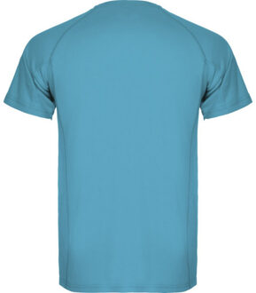 Heren montecarlo sport t-shirt met korte mouwen - maat XXXL Blauw