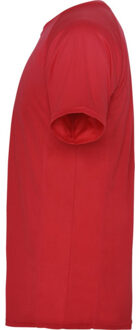 Heren montecarlo sport t-shirt met korte mouwen Rood - L