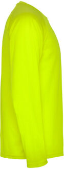 Heren montecarlo sport t-shirt met lange mouwen Geel