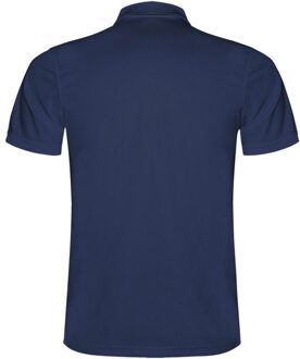 Heren monzha poloshirt met korte mouwen Blauw - XL