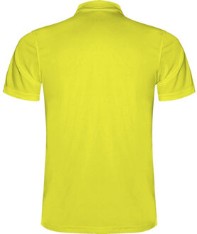 Heren monzha poloshirt met korte mouwen Geel - XL