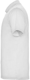 Heren monzha poloshirt met korte mouwen - maat L Wit