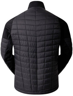 Heren mountaineer ii quilted hybride jas Zwart - L