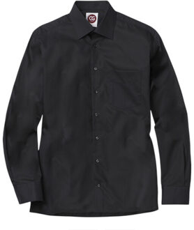 Heren navelli overhemd - maat 42 Zwart