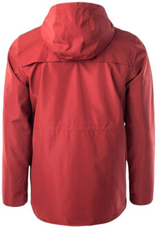 Heren navy ii waterdichte jas - maat M Rood