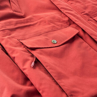 Heren nermin winterjas Rood - XXL / XXXL