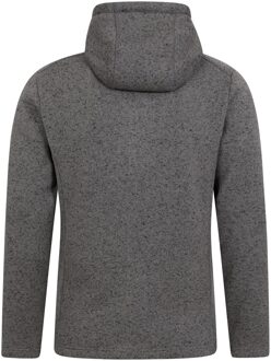 Heren Nevis Fleece Full Zip Hoodie (Zwart) - S
