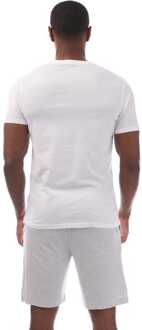 Heren NICCE Aberdeen Lounge Set in Wit Grijs