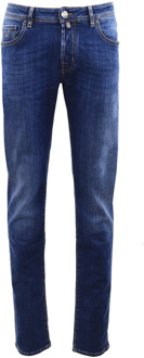 Heren Nick Slim Fit Jeans Blauw Jacob Cohën , Blue , Heren - W34,W36,W38,W32