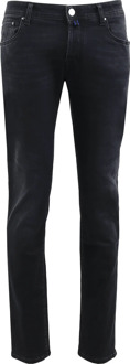 Heren nick slim fit jeans Zwart - 32