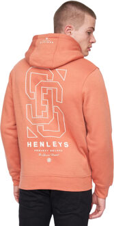 Heren Ninesix Hoodie (Baksteen Rood) - L