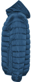 Heren noorwegen gewatteerd geïsoleerd jasje - maat XL Blauw