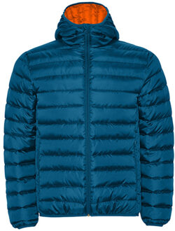 Heren noorwegen gewatteerd jack - maat L Blauw