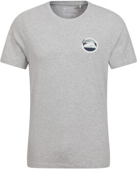 Heren Oban Mountain Katoenen T-Shirt (Grijs) - S