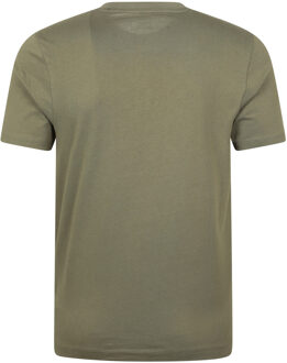 Heren Off The Beaten Track T-Shirt (Khaki Groen) Kaki