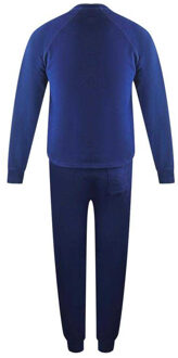 Heren Old School Crew Neck Trainingspak (Marineblauw) Navy - L