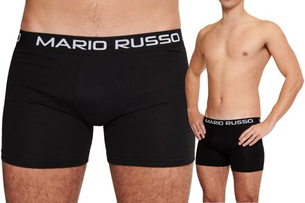 Heren Onderbroeken 10-Pack Basic Boxers - Zwart - Maat XL