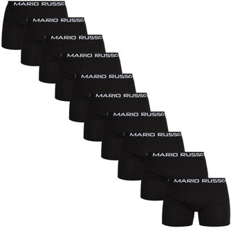 Heren Onderbroeken 10-Pack Basic Boxers - Zwart - Maat XL