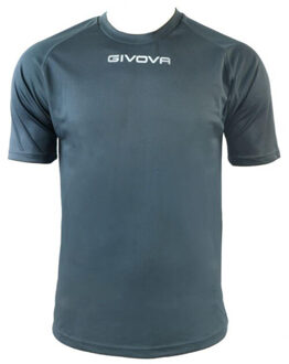 Heren one mac01-0007 voetbalshirt - maat XXS Grijs