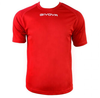 Heren one mac01-0007 voetbalshirt - maat XXS Rood