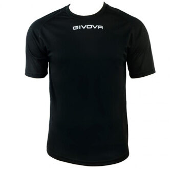 Heren one mac01-0007 voetbalshirt Zwart - XXS