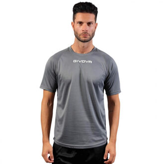 Heren one u voetbal jersey - maat L Grijs