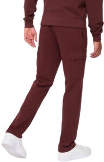 Heren Optimus Combat Jogging Broek (Wijn) Wijnrood - XL