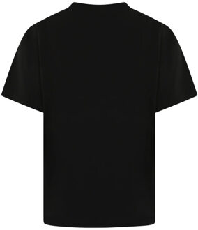 Heren organic flower t-shirt Zwart - XL