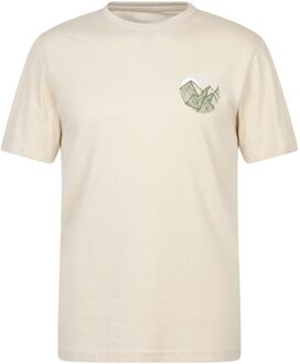 Heren Organic Valley T-Shirt (Gebroken wit) - M