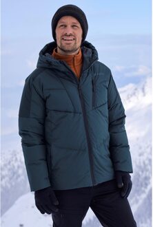 Heren Oslo Extreme Gewatteerd Donsjack (Donkergroen) - 3XL