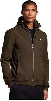 Heren Outdoorjas Softshell Jacket - Zwart - Maat L