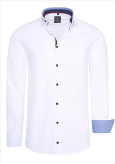 Heren overhemd -11022 Wit - L