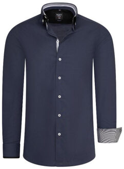 Heren overhemd - 11028 Houtskool - XL