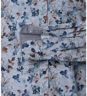 Heren overhemd 454483100 100 blue - maat XXXL Blauw