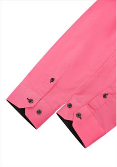 Heren overhemd pink - r-44 Roze - L