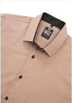 Heren overhemd - r-44 Beige - XL