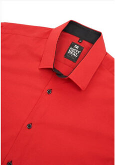 Heren overhemd r-44 Rood - M