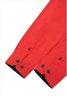 Heren overhemd r-44 Rood - S