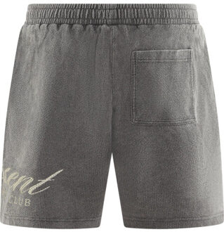 Heren owners club script short - maat S Grijs