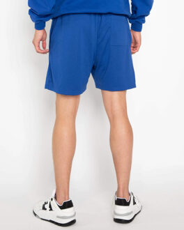 Heren owners club track short - maat S Blauw