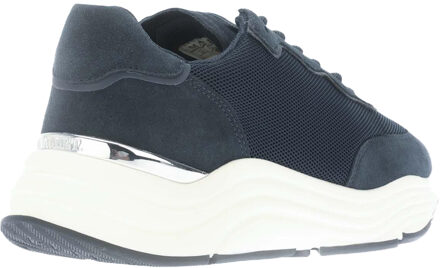 Heren Packington Suede Trainers (Marine) Navy