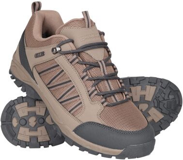 Heren Pad waterdichte wandelschoenen (Donker Beige) - EU 40.5 / UK 7