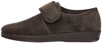 Heren Pantoffels Donkerbruin - 40