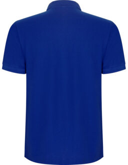 Heren pegaso premium effen polo shirt Blauw