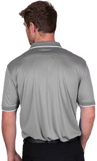 Heren Performance Polo Shirt (Zilvergrijs) - maat XS