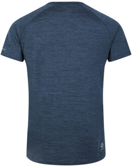 Heren persist marl t-shirt Blauw