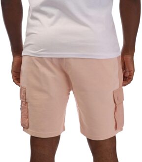 Heren Pink Sands Overlay Shorts (Roze) - XL