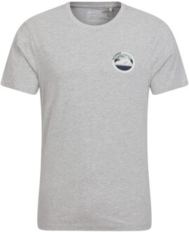 Heren Pitolchry Berg Katoen T-Shirt (Grijs)